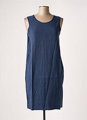 Robe mi-longue sans manche sans manche bleu LE PETIT BAIGNEUR femme