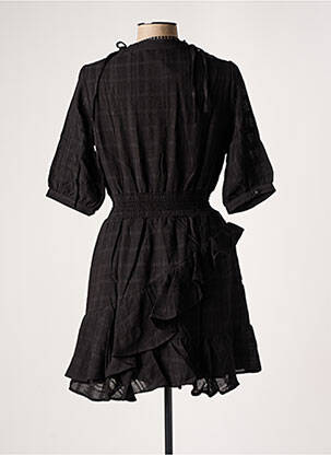 Robe mi-longue manches 3/4 manches 3/4 noir SALSA femme