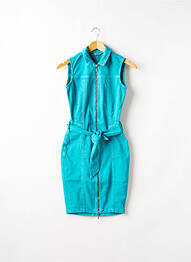 Robe courte sans manche sans manche bleu SALSA femme