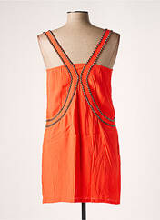 Robe courte orange SEE U SOON pour femme seconde vue