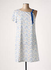Robe mi-longue bleu SEE U SOON pour femme seconde vue