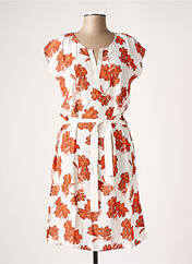 Robe mi-longue orange LE PETIT BAIGNEUR pour femme seconde vue