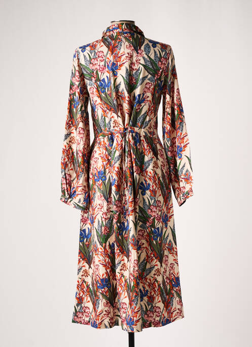 Robe mi-longue beige LE PETIT BAIGNEUR pour femme