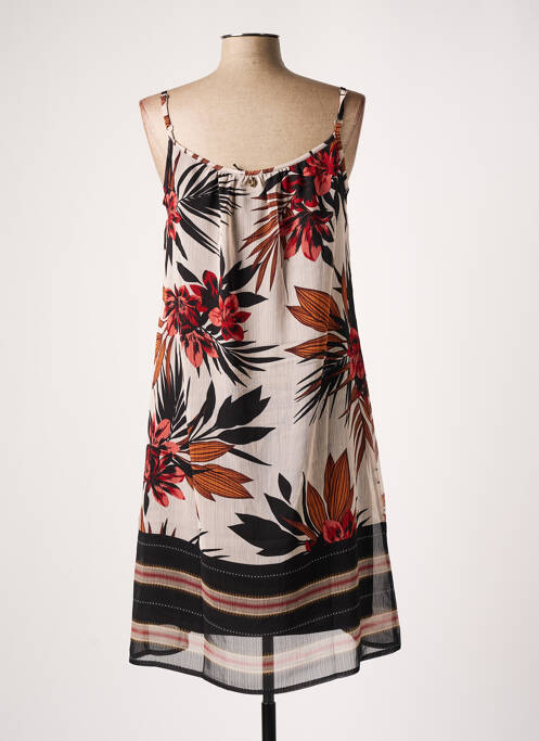 Robe mi-longue beige LE PETIT BAIGNEUR pour femme