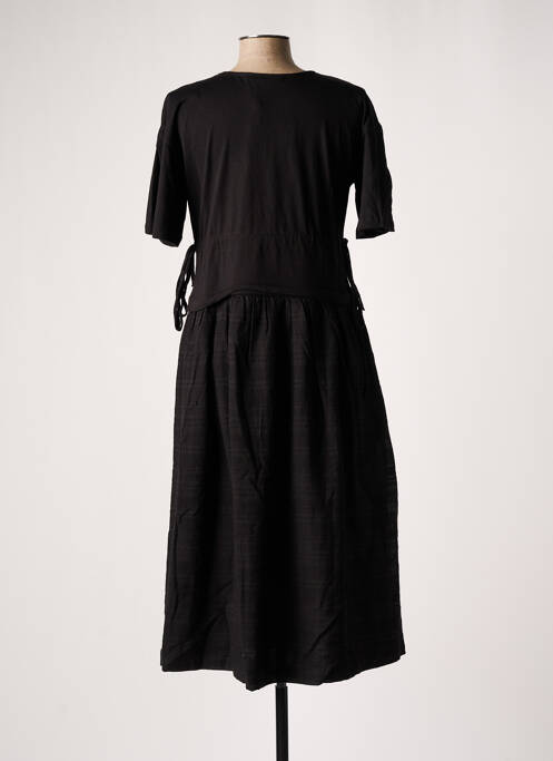 Robe mi-longue noir SALSA pour femme