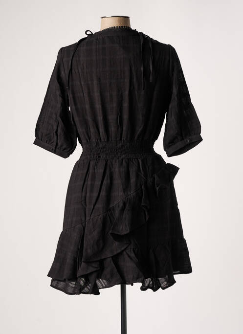 Robe mi-longue noir SALSA pour femme