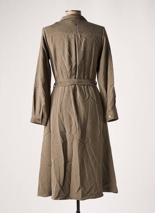 Robe mi-longue vert LE PETIT BAIGNEUR pour femme