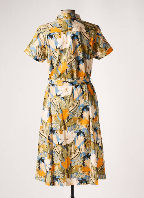 Robe mi-longue vert LE PETIT BAIGNEUR pour femme