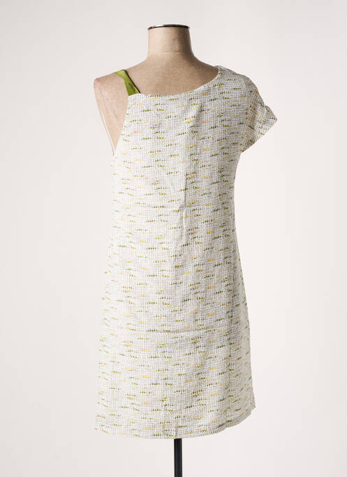 Robe mi-longue vert SEE U SOON pour femme