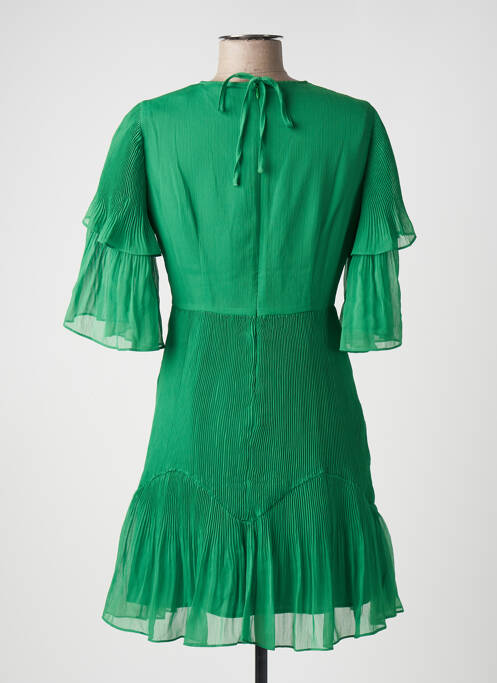 Robe mi-longue vert SALSA pour femme