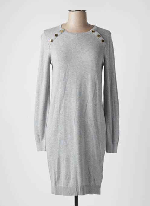 Robe pull gris CAMAIEU pour femme