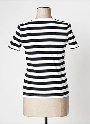 T-shirt stretch manches courtes noir MUJI femme