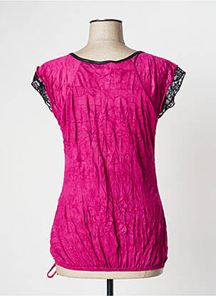 Top manches courtes manches courtes rose MULTIPLES femme