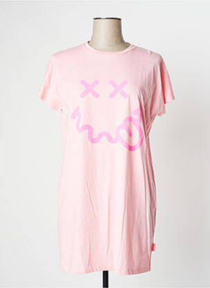 Chemise de nuit rose UNDIZ pour femme