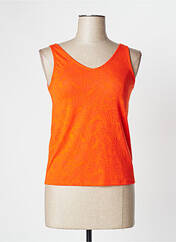 Débardeur orange CAMAIEU pour femme seconde vue