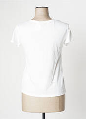 T-shirt blanc CAMAIEU pour femme seconde vue