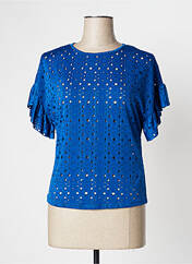 T-shirt bleu CAMAIEU pour femme seconde vue