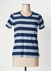 T-shirt bleu MUJI pour femme seconde vue