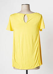 T-shirt jaune CAMAIEU pour femme seconde vue