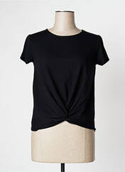 T-shirt noir CAMAIEU pour femme seconde vue