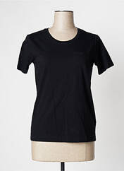 T-shirt noir MUJI pour femme seconde vue