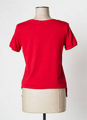 T-shirt rouge CAMAIEU pour femme seconde vue