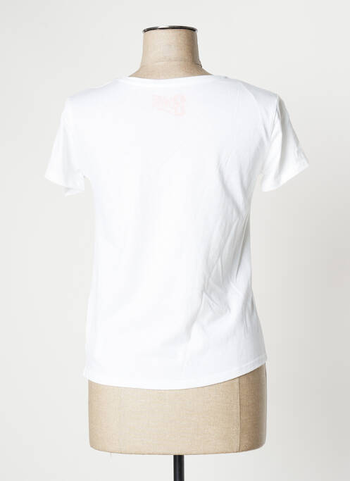 T-shirt blanc CAMAIEU pour femme
