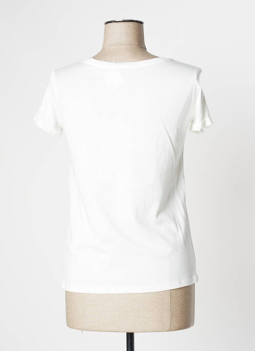 T-shirt blanc CAMAIEU femme