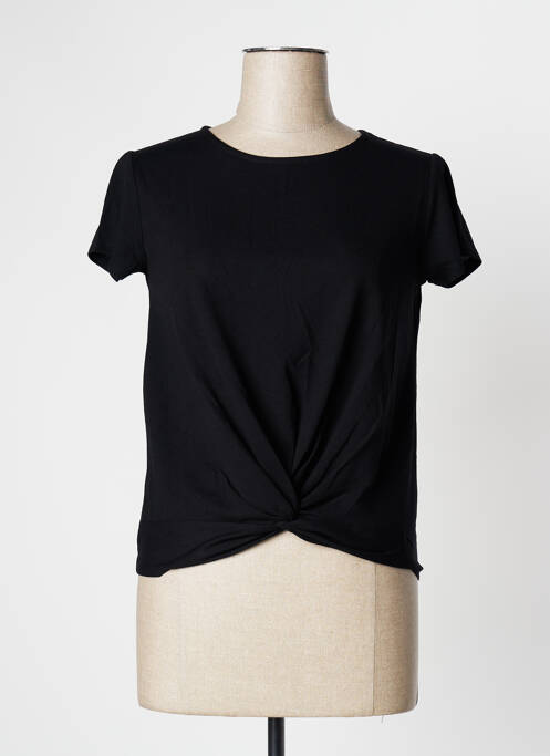 T-shirt noir CAMAIEU pour femme