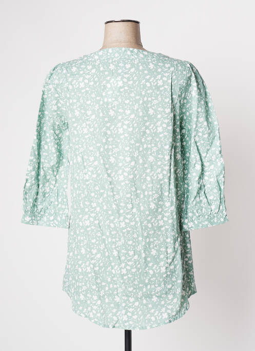 Tunique manches longues vert BLANCHEPORTE pour femme