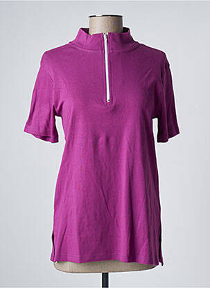T-shirt violet BLANCHEPORTE pour femme