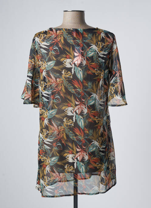 Tunique manches courtes noir BLANCHEPORTE pour femme