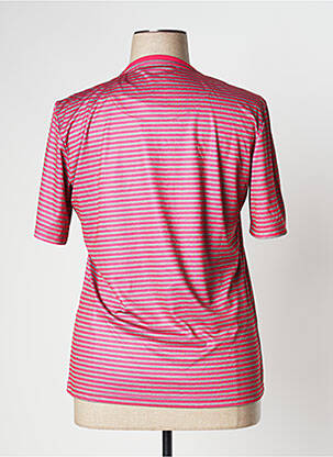 T-shirt col v manches courtes rouge SPORT BY STOOKER femme