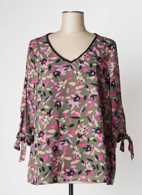 Blouse vert BLANCHEPORTE pour femme