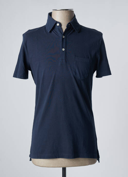 Polo bleu DAN JOHN pour homme