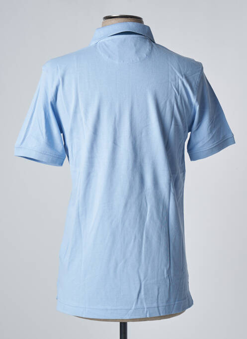 Polo bleu DAN JOHN pour homme