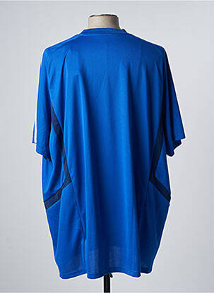 T-shirt stretch manches courtes bleu ADIDAS homme