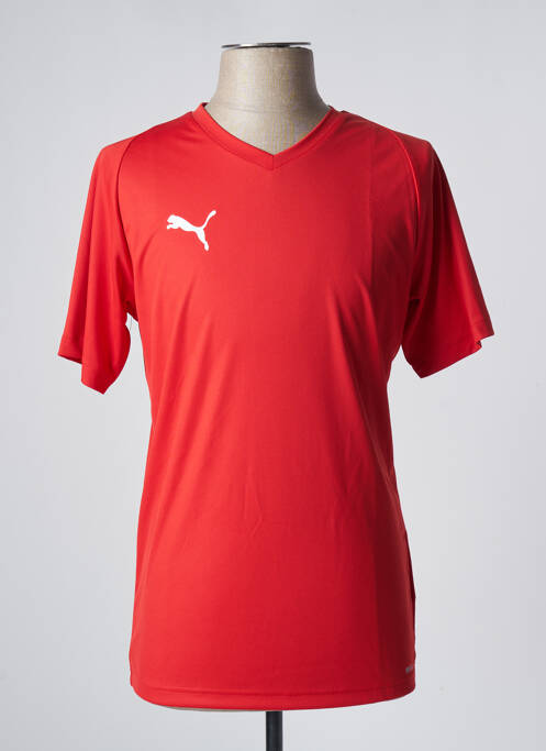 T-shirt rouge PUMA pour homme