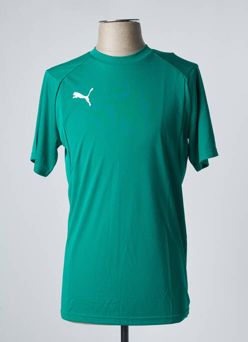 T-shirt vert PUMA pour homme