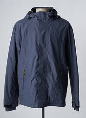 Imperméable bleu HERO BY JOHN MEDOOX pour homme seconde vue