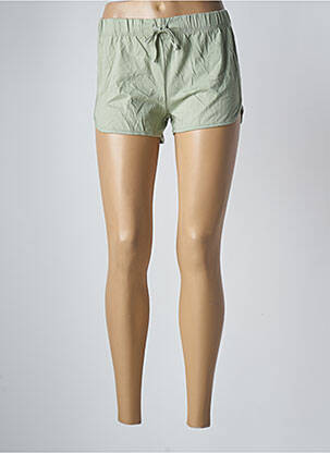 Short coupe droite taille haute vert MISS SELFRIDGE femme