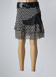 Jupe mi-longue taille normale noir VOTRE MODE femme