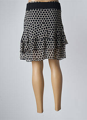 Jupe mi-longue taille normale noir VOTRE MODE femme
