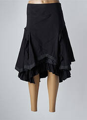 Jupe mi-longue noir VOTRE MODE pour femme seconde vue
