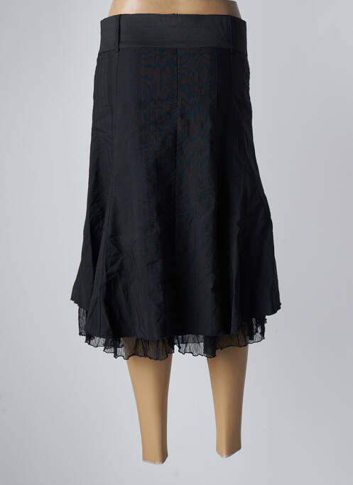 Jupe mi-longue noir ARMAND THIERY pour femme