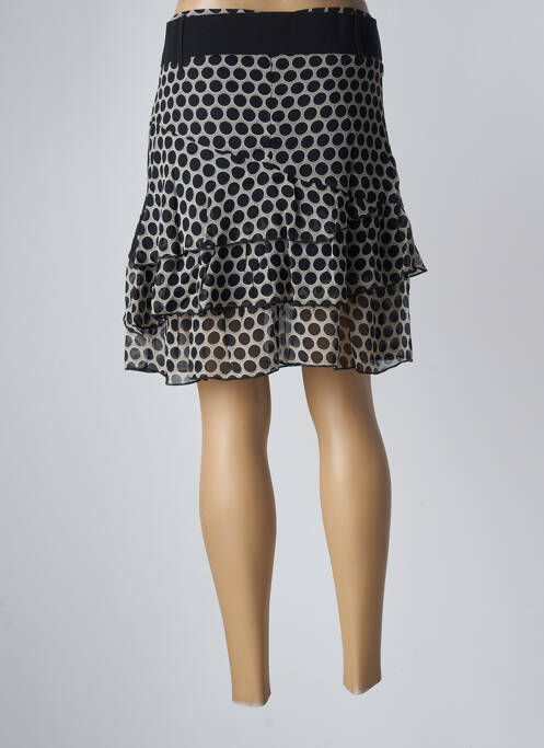 Jupe mi-longue noir VOTRE MODE pour femme