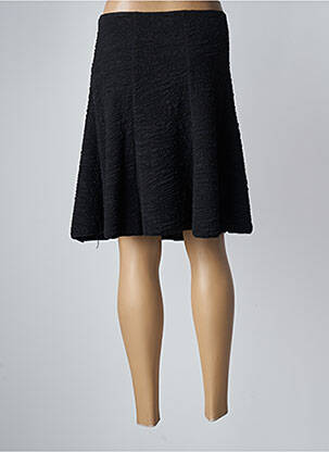 Jupe mi-longue stretch noir CASSIS femme