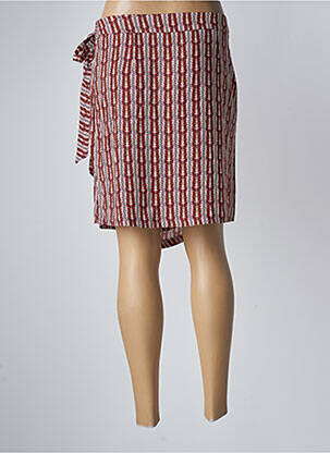 Jupe courte taille normale marron MARGVERY femme