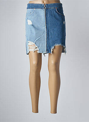 Jupe courte poches bleu SALSA femme