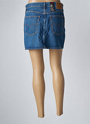 Jupe courte poches bleu LEVI'S femme
